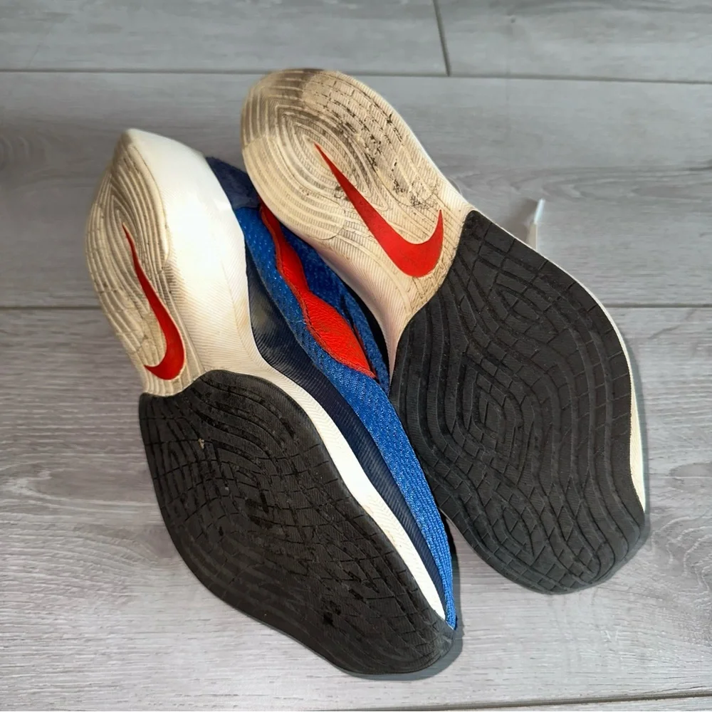 NIKE Moon Racer Mountain Blue Team Orange Midnight Navy in size US 7 - Picture 9 of 15